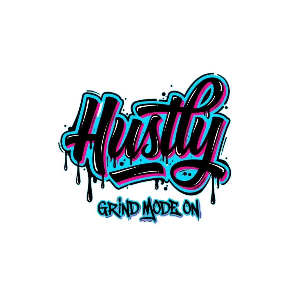 Original Hustly artwork — Grind Mode On